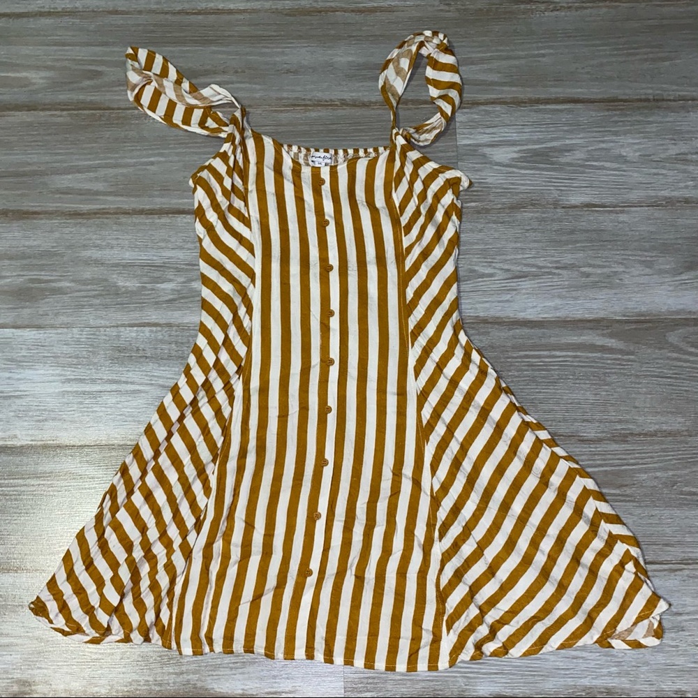 Love, Fire Stripped Dress